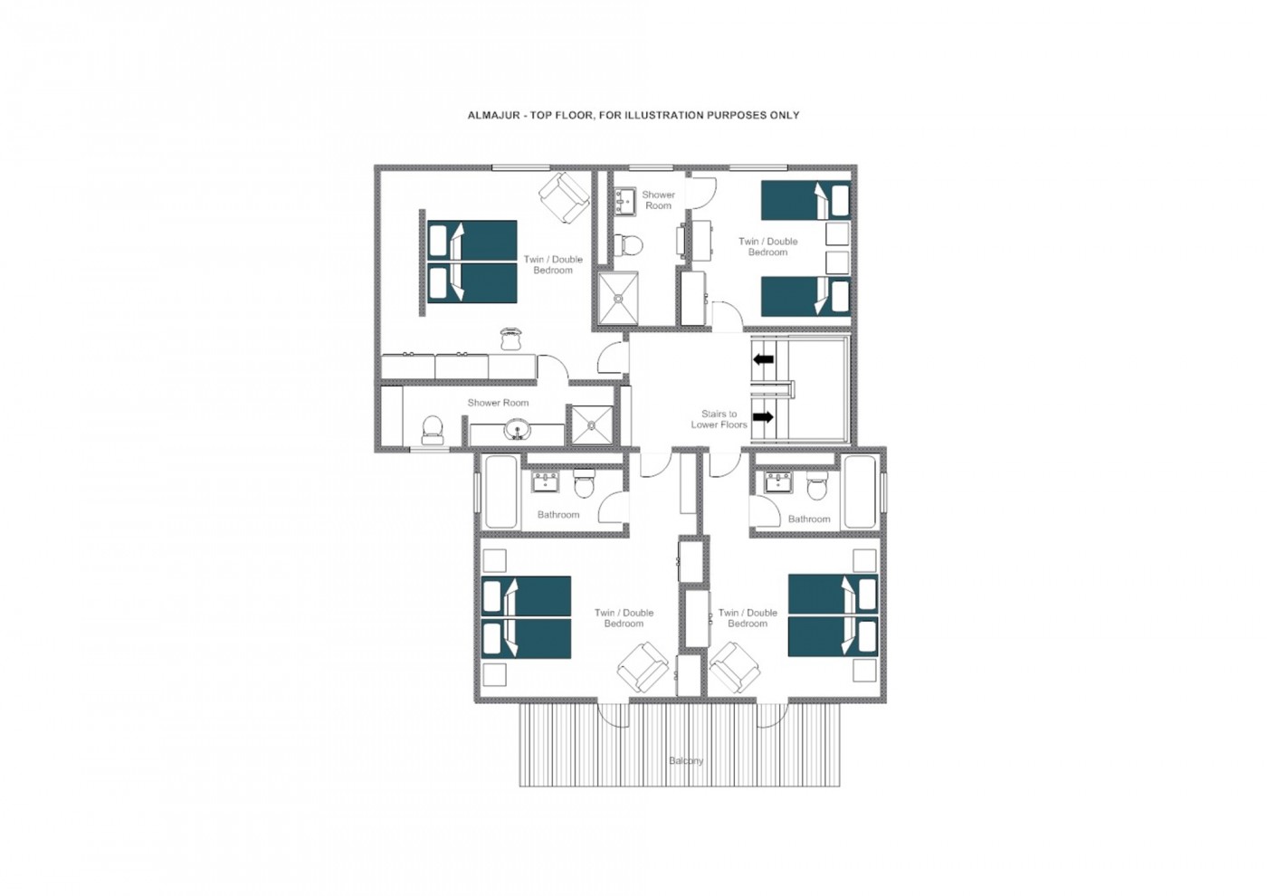 Chalet Almajur St Anton Floor Plan 1